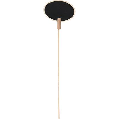 Creativ Company Bord op een stok, afm 7,3x5 cm, dikte 3 mm, 5 stuk/ 1 doos