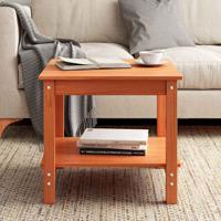 Salontafel Wasbruin 50 x 50 x 45 cm Massief grenenhout