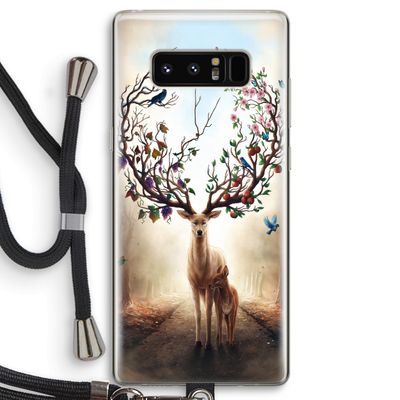 Seasons Change: Samsung Galaxy Note 8 Transparant Hoesje met koord
