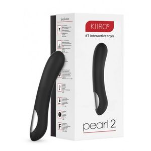 Kiiroo - Pearl 2 Interactive G-Spot Vibrator Zwart