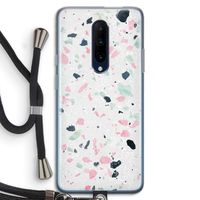 Terrazzo N°3: OnePlus 7 Pro Transparant Hoesje met koord