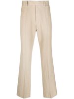 Jacquemus pantalon droit en lin - Tons neutres