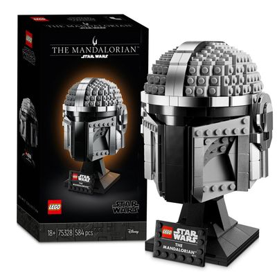 LEGO star wars 75328 the mandalorian helm
