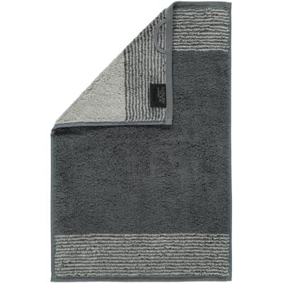 Cawö Cawo Two-Tone Gastendoekje Leisteen 30x50