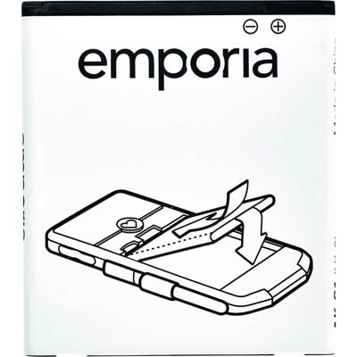 Emporia AK-S3-BC mobiele telefoon onderdeel Batterij/Accu Zwart, Wit