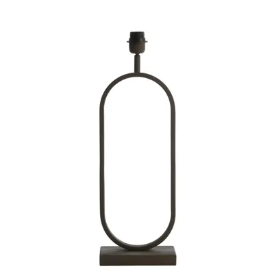 Lampvoet jamiri l20b13h55cm brn