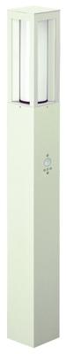 Albert Buitenlamp met sensor staandOblong wit - 682066