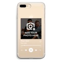 Music Player: iPhone 7 Plus Transparant Hoesje Music Player: iPhone 7 Plus Transparant Hoesje