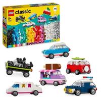 LEGO 11036 Klassieke creatieve voertuigen, modelauto's, politievoertuigen, vrachtwagens en meer