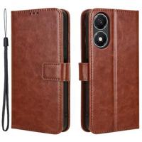 Honor X5 Plus Wallet Case met Magnetische Sluiting - Bruin