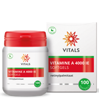 Vitamine A 4000IE 100 Softgels