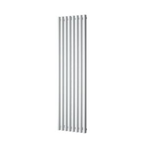 Designradiator Plieger Trento 1086 Watt Middenaansluiting 180x47 cm Antraciet Metallic