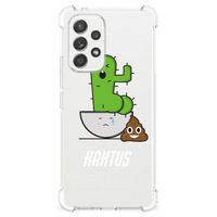 Samsung Galaxy A53 5G Stevig Bumper Hoesje Cactus Poo - thumbnail