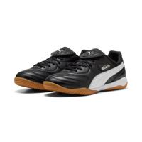 PUMA King Liga Zaalvoetbalschoenen (IN) Zwart Wit Zilver PUMA King Liga Zaalvoetbalschoenen (IN) Zwart Wit Zilver