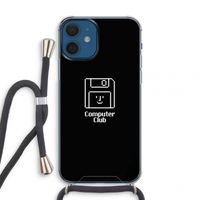 Hello: iPhone 12 mini Transparant Hoesje met koord