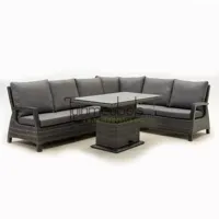 Lounge Hoekbank set Prato Forte Buiten Tuin van Lesli Living - thumbnail