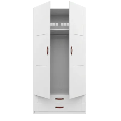 Lifetime kledingkast 100 cm met roede en 2 laden