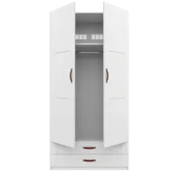 Lifetime kledingkast 100 cm met roede en 2 laden