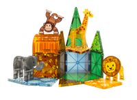 Magna-Tiles bouwset Safaridieren - 25-delig - thumbnail