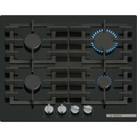 Gaskookplaat - BOSCH Serie 6 - 4 branders - 52 x 59 x 4,5 cm - PPP6A6I40 - Zwart Gaskookplaat - BOSCH Serie 6 - 4 branders - 52 x 59 x 4,5 cm - PPP6A6I40 - Zwart