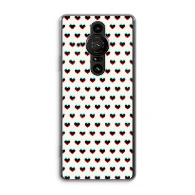 Hartjes: Sony Xperia Pro-I Transparant Hoesje