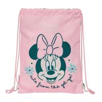 Rugtas met Koordjes Minnie Mouse Minty Roze 26 x 34 x 1 cm