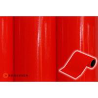 Oracover 27-021-025 Decoratiestrepen Oratrim (l x b) 25 m x 12 cm Rood (fluorescerend)