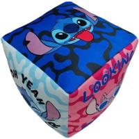 Cuscino Premium - Cubo - Lilo & STITCH - Microfibra - 25 x 25 x 25 cm
