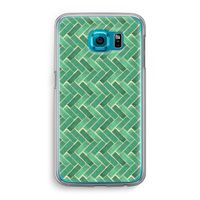 Moroccan tiles 2: Samsung Galaxy S6 Transparant Hoesje