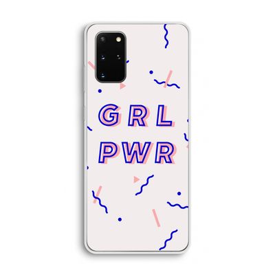 GRL PWR: Samsung Galaxy S20 Plus Transparant Hoesje