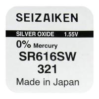 Seizaiken 321 SR616SW Zilveroxide Batterij - 1.55V