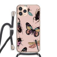Tiny Bugs: iPhone 11 Pro Max Transparant Hoesje met koord