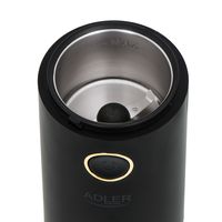 Adler AD 4446 BG - Koffiemolen - zwart goud - thumbnail