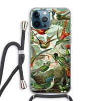 Haeckel Trochilidae: iPhone 12 Pro Max Transparant Hoesje met koord