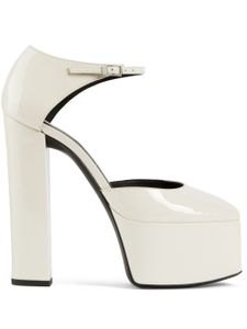 Giuseppe Zanotti sandales vernies Bebe à plateforme 15 mm - Blanc