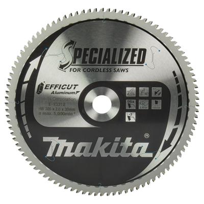 Makita Afkortzaagblad voor Aluminium | Efficut | Ø 305mm Asgat 30mm 96T - E-13312
