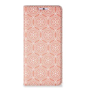 Xiaomi 11T | Xiaomi 11T Pro Hoesje met Magneet Pattern Orange