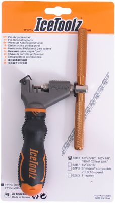 IceToolz (Buzaglo) Kettingpons 1/2&apos;&apos; x 3/32&apos;&apos; & 1/2&apos;&apos; x 1/8&apos;&apos; staal