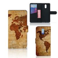 Nokia 2.3 | Flip Cover | Wereldkaart