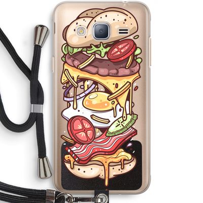 Diet Coke Please: Samsung Galaxy J3 (2016) Transparant Hoesje met koord