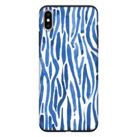 Blauwe nerven: iPhone XS Max Tough Case