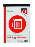 Schrijfblok Quantore A5 ruit 5mm 100vel 60gr