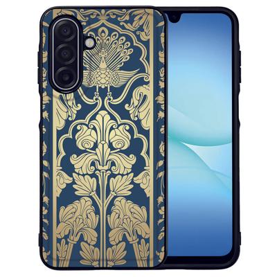 Beschermhoes Samsung Galaxy A17 Beige Flowers