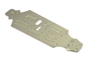 Alu Chassis Hardcoated Swiss 7075 T6 (3mm) V2 (X351101)