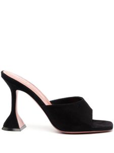 Amina Muaddi mules Lupita 100 mm - Noir