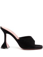 Amina Muaddi mules Lupita 100 mm - Noir - thumbnail