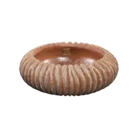 PTMD Bloempot Revil Cement Koper Laag Ø35cm