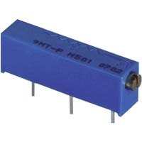 Weltron 001045026142 WEL3006-1-101-LF Spindeltrimmer 22-slagen Lineair 0.5 W 100 Ω 7920 ° 1 stuk(s) - thumbnail