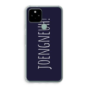 Joengneuh!: Google Pixel 5 Transparant Hoesje