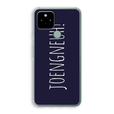 Joengneuh!: Google Pixel 5 Transparant Hoesje